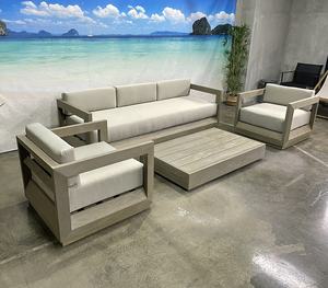 Meubles en bois de teck de luxe, ensemble de <span class=keywords><strong>canapé</strong></span> d'extérieur/jardin/patio - Product Image 3