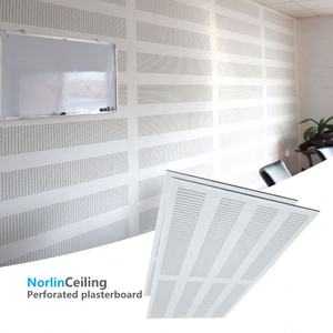 Plaque de plâtre acoustique perforée décorative pour faux plafond, 8x4 pieds, plaque de plâtre pour bureau, salle de réunion - Product Image 5