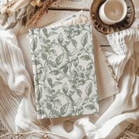 Carnet à couverture rigide LABON Esthétique Florale, Journal Cottagecore Fleurs Sauvages, Agenda Botanique Vintage A5, Cadeau Demoiselle d'honneur, Vente en Gros