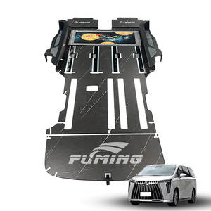 Trumpchi <span class=keywords><strong>Master</strong></span> M8E9 iç döşeme için GAC MOTOR katı ahşap pedallar dayanıklı alüminyum paspas ile yükseltme - Product Image 1