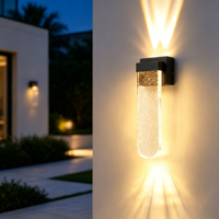 Projecteur mural LED moderne et créatif pour extérieur, étanche IP65, idéal pour villa et jardin