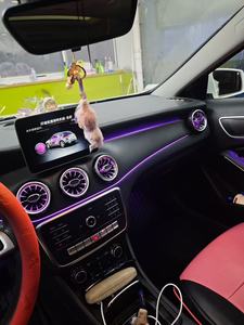 Kit d'éclairage d'ambiance dynamique 64 couleurs W176 pour Mercedes Benz Classe A/<span class=keywords><strong>B</strong></span> 2012 - 2018 W246, accessoires d'éclairage intérieur - Product Image 2