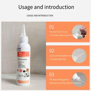 <span class=keywords><strong>Gocce</strong></span> Oculari per Cani e Gatti 120ml, Ecologiche per Infiammazioni Oculari, Pulizia e Cura degli Animali Domestici - Product Image 5