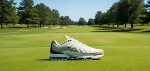 Chaussures de golf unisexes en cuir véritable For For Plus Golf NRG Players Championship avec semelle extérieure en caoutchouc et semelle intermédiaire en EVA - Product Image 2