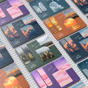 Sẵn Sàng Để Tàu 2 Pcs Tưởng Tượng Những Đám Mây Biển Rừng Cảnh Quan Bookmark Thiết Kế Mới Bookmark Cho Sách Độc Giả