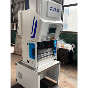 Mini Máy uốn nhỏ Báo Chí phanh tinh khiết điện <span class=keywords><strong>CNC</strong></span> máy uốn với delem/Genuo ETC-10T/delem kiểm soát - Product Image 4