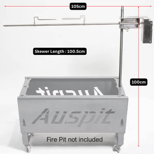 <span class=keywords><strong>Asador</strong></span> Portátil Compacto Auspit para Camping con Capacidad de Carga de 8 kg y Batería - Product Image 3