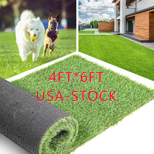 Lfl cỏ 4ft * 6ft USA cổ nhân tạo Thảm tổng hợp cỏ Turf Giả Hạt Giống Cỏ Mat cesped cỏ nhân tạo - Product Image 1
