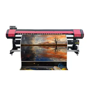 Impresora de inyección de tinta digital I3200 DX5 XP600 3,2 M China Plotter póster de gran formato lienzo envoltura de vinilo