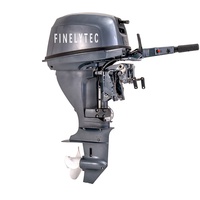 Motor fueraborda de 15 HP y 4 tiempos, motor de gasolina de 15 HP y 4 tiempos para embarcaciones inflables, embarcaciones de pesca y embarcaciones de aluminio