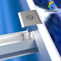 Penjepit Surya Landpower Solid Anodized dengan Beban Angin 60M/s dan Beban Salju
