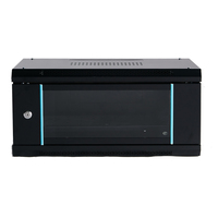Armoire réseau compacte 4U de 19 pouces, design usine, en métal, pour serveurs Internet et centres de données
