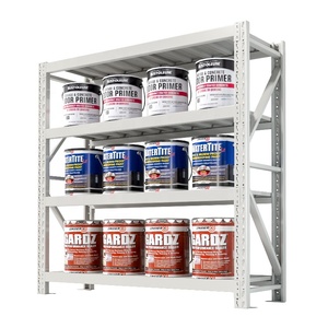 200KG Load Adjustable <strong>Medium</strong> <strong>Duty</strong> Steel Shelving Storage Rack Warehouse Shelves - Product Image 4