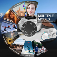 3 inç ips ekran kamerası WiFi profesyonel 4K Video kamera 58MP kamera Youtube Vlog kaydedici otomatik odaklama dijital kamera