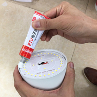 Scellant adhésif en silicone RTV MT-555-1, couleur blanche, silicone électrique RTV, gel de silicone pour PCB, colle pour éclairage d'inondation, colle pour verre