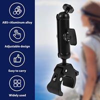 Kit de Montaje Starlink Mini con Base de Conversión para Adaptador de Tubo, Soporte de Antena Satelital Ajustable Multiángulo de Aleación de Aluminio para RV