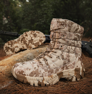 Botas Tácticas DF 1607 AS33 para Caza en África, Terreno Boscoso, Desierto, Color Verde Caqui, Tallas Grandes 39-47 para Hombre - Product Image 6