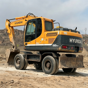 Excavatrice sur roues d'occasion de marque supérieure 150W-9, 13,7 tonnes, hydraulique, à vendre - Product Image 1
