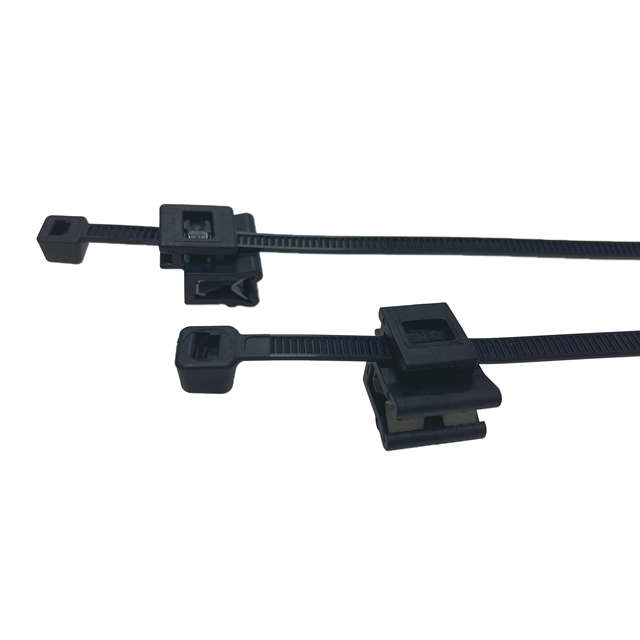 Wholesale Automotive Parts Edge Clip Cable Tie EC5 1-3mm Panel UV Protected Self Locking Nylon PA66 Zip Ties 4.8mm 200mm