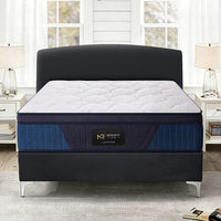 Matelas orthopédique moderne à ressorts ensachés de qualité hôtelière 5 étoiles OEM/DOM, avec tissu ignifuge, longue durée de vie, pour chambre à coucher