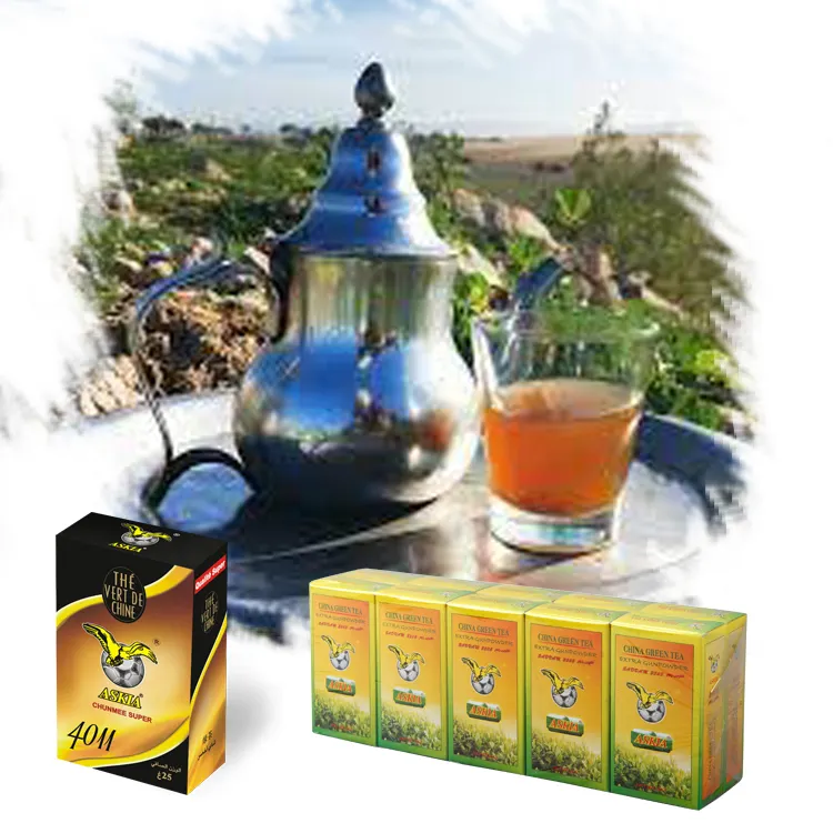 Best taste high grade China chunmee green tea 4011 41022 9371 to Africa countries
