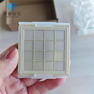 薄い<span class=keywords><strong>CVD</strong></span>ダイヤモンドシードスライス500ミクロン厚15x 15 mm合成ダイヤモンド成長用途向け - Product Image 6