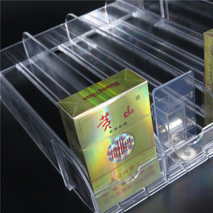 Organizador de Tienda Hookei, Bandeja Expositora con Sistema Automático de Empuje por Resorte para Latas, Soporte de Estante con Empujador - Product Image 2