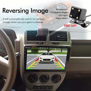 Radio Estéreo para Auto con CarPlay y Voz AI de 8GB+128GB para Jeep Compass 2007-2009, Navegación GPS, Android 13, Reproductor Multimedia de Video 2Din - Product Image 3