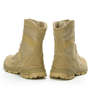 2020 Tốt Nhất Chiến Đấu Giày Người Đàn Ông Khởi Động Chiến Thuật Khởi Động PU Bông Vải Mùa Đông Giày Cho Nam Giới Cao Su Rắn Lưới Giày Không Thấm Nước 1 Cặp - Product Image 5