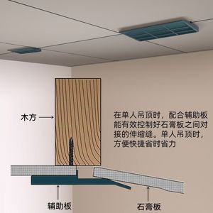 Pvc Ceiling Board Support Rectangle Easy Installation Minimalist Design For Gypsum Ceiling Fixing Tool - Product Image 4