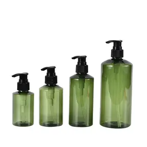 100ml 150ml 200ml 500ml Lotion Dispenser bơm chai thay thế Chai PET pres-loại phun Gel tắm chai