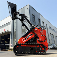 Mini-chargeuse compacte sur chenilles chinoise, conforme EPA Euro5, pour usage agricole, prix du centre de distribution aux États-Unis