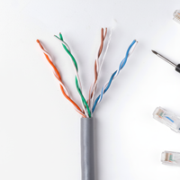 Câble réseau RJ45 CAT5 CAT5e CAT6 CAT6e CAT7 BC CCA UTP FTP SFTP de haute qualité à prix d'usine