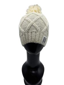 Gorro Deportivo Unisex de Punto de Primera Calidad con Parche de Cuero, Impresión de Silicona, Material Acrílico/Lana/Nylon, Diseño de Trenzas - Product Image 4