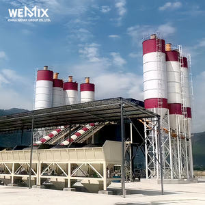 HZS120 Centrale à béton Centrale à béton stationnaire Centrale à béton prêt à l'emploi Mélangeur à béton à courroie - Product Image 1