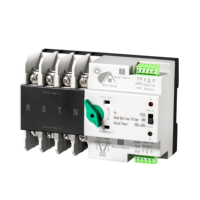 Interrupteur de transfert automatique compact, disponible en 2P/4P, 16A-3200A pour commutation double alimentation
