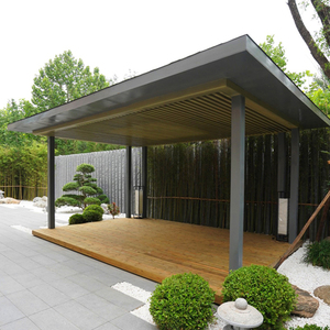 Durable Aluminum Powder Coated Chinese Pavilion Garden Gazebo Weatherproof Rustproof LED Backyard Terrace Balcony Shelter - Product Image 3