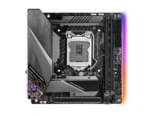 Carte mère Z390-I Gaming LGA1151 Mini ITX Z390 DDR4 WiFi double M.2 compatible avec les processeurs Intel de 8e et 9e génération - Product Image 1