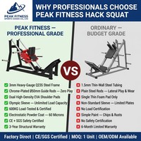 Machine de presse pectorale isolalette à levier double bras, siège et dossier réglables en hauteur, équipement de fitness commercial