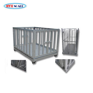 Alta precisión Cabra Costo Rendimiento Peso profesional de la vaca Portátil <span class=keywords><strong>2</strong></span> toneladas 3 Báscula de cerdo Digital Oveja Ganader - Product Image 4