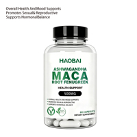 Capsules de Maca Strong Man & Plus Black Maca Root : OEM/ODM, Emballage Personnalisé, Équilibre Hormonal & Soutien à la Vitalité et à l'Endurance