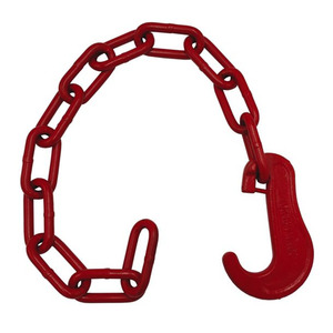 Chaîne en acier soudée de haute qualité 13 mm, zinguée, pour transport maritime G80, avec levier de tension pour arrimage et transport maritime G80 - Product Image 5