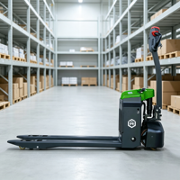 Chariot élévateur à palettes électrique à batterie de 1,5 tonne avec déplaceur latéral électrique 1150 mm 1220 mm pour entrepôt