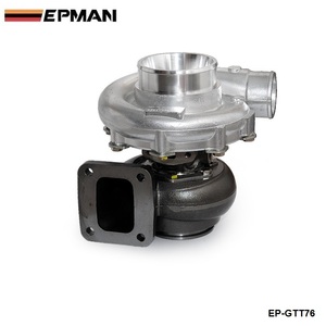 Turbocompresor EPMAN T76 para Automóviles, Turbo de Carreras T4 con Abrazadera <span class=keywords><strong>V</strong></span>-Band y Refrigeración por Agua EP-GTT76 - Product Image 3
