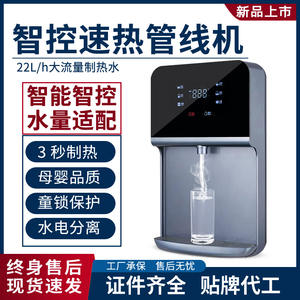 Dispensador de Agua de Pared con Calentador Instantáneo, Purificador de Agua Caliente Inteligente, Eléctrico 220V, Color Gris Espacial - Product Image 2