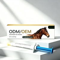 Gel nutritionnel probiotique aromatisé à la pomme pour chevaux - Mélange nutritionnel sans céréales - Commandes en gros personnalisées