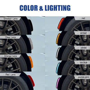 Accesorios para Automóviles al por Mayor, Luz LED de Marcador Lateral para Dodge Charger 2015-2021, Luces de Señalización Laterales para Parachoques Delantero y Trasero - Product Image 2