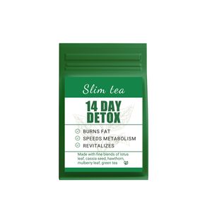 Té de Hierbas Orgánico Instantáneo para Pérdida de Peso y Reducción de Grasa Abdominal, Té Herbal Adelgazante para Limpieza de Colon de 14 Días, Té Detox Nocturno - Product Image 1