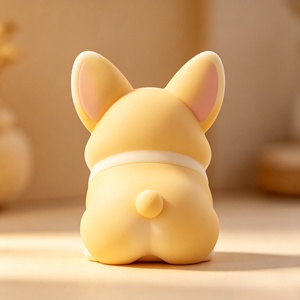 Sculptures de <span class=keywords><strong>Corgi</strong></span> mignonnes personnalisables BZY, disponibles en versions extérieures ou de table, pour statues décoratives en résine - Product Image 3