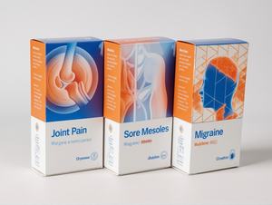 صناديق تغليف أدوية صلبة مطبوعة ومخصصة ومنقوشة للحبوب والأقراص والكبسولات والمكملات الغذائية - قابلة لإعادة التدوير - Product Image 3